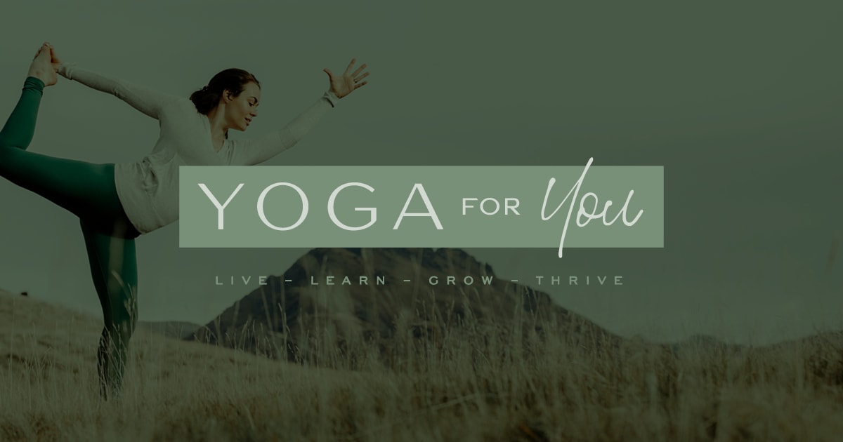 Yoga for You Branding Case Study Header Image